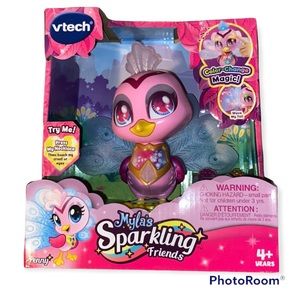 Penny 🦚 from Myla’s sparkling friends.